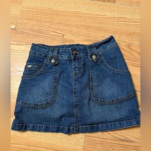 Denim Mini Skirt